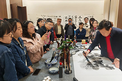 伟德体育诗书画院2025年笔会成功举办